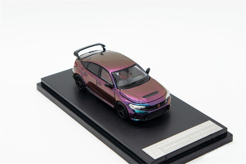 1/64 Motorhelix Honda Civic Type-R (FL5) Chameleon Diecast Models Toys Car Gifts