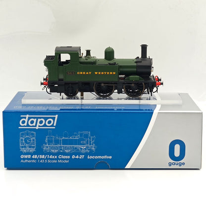 7S-006-003 Dapol 48xx O Gauge - 0-4-2T GWR green 'Great Western' lettering 4814