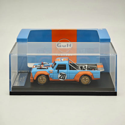 STREET WARRIOR 1:64 F-150 Performance Hoonitruck 1977 Gulf #20 Diecast Model Car Limited Collection