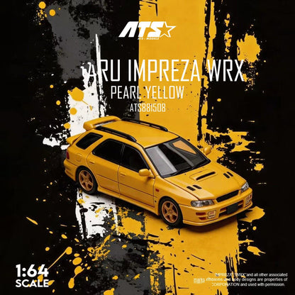Pre-order ATS 1:64 Subaru Impreza (1st Gen) WRX WRC Diecast Model Car Limited