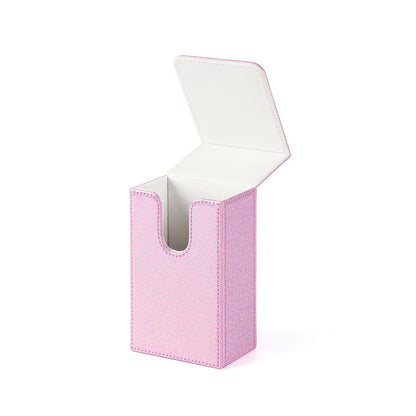 Holographic PU Magnetic Tarot POKEMON TCG PTCG CCG Deck Box Flip Top Card Storage Case