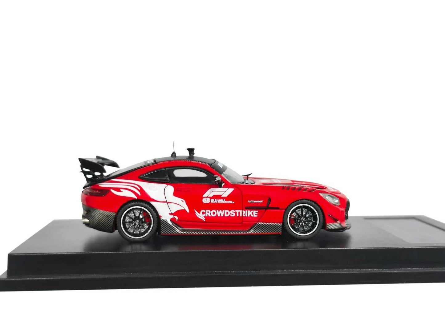 Pre-Sale MJ 1/64 Benz AMG GT Black Series F1 Safety Car Models Diecast Carbon Fiber Body Toys Collectible