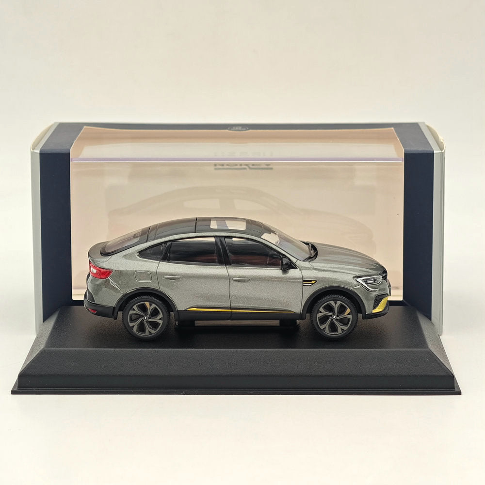 Modèle réduit de voiture moulée sous pression grise Norev Renault Arkana E-Tech, modèle réduit de 2022, 1/43
