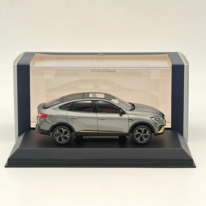 Modèle réduit de voiture moulée sous pression grise Norev Renault Arkana E-Tech, modèle réduit de 2022, 1/43