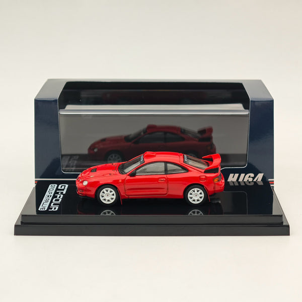 Hobby Japan 1/64 Toyota CELICA GT-FOUR WRC Edition (ST205) Customized Version / 8 Spokes Wheel HJ641064CR SUPER RED Ⅳ Diecast Models Car Collection