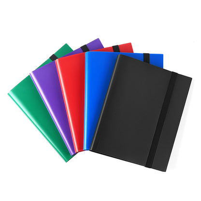Elastic Band 9 Pocket Card Album Large Capacity 360 Slots PP Card Holder Book for Sports & TCG Collectible Trading Cards