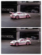 Porsche 911 GT3 RS miniature moulée sous pression à l'échelle 1/64, modèle de voiture de collection, cadeaux, édition limitée, prévente 