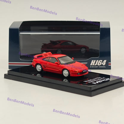 1/64 Hobby Japan Toyota MR2 (SW20)GT-S 1993 Diecast Model Car Limited Collection