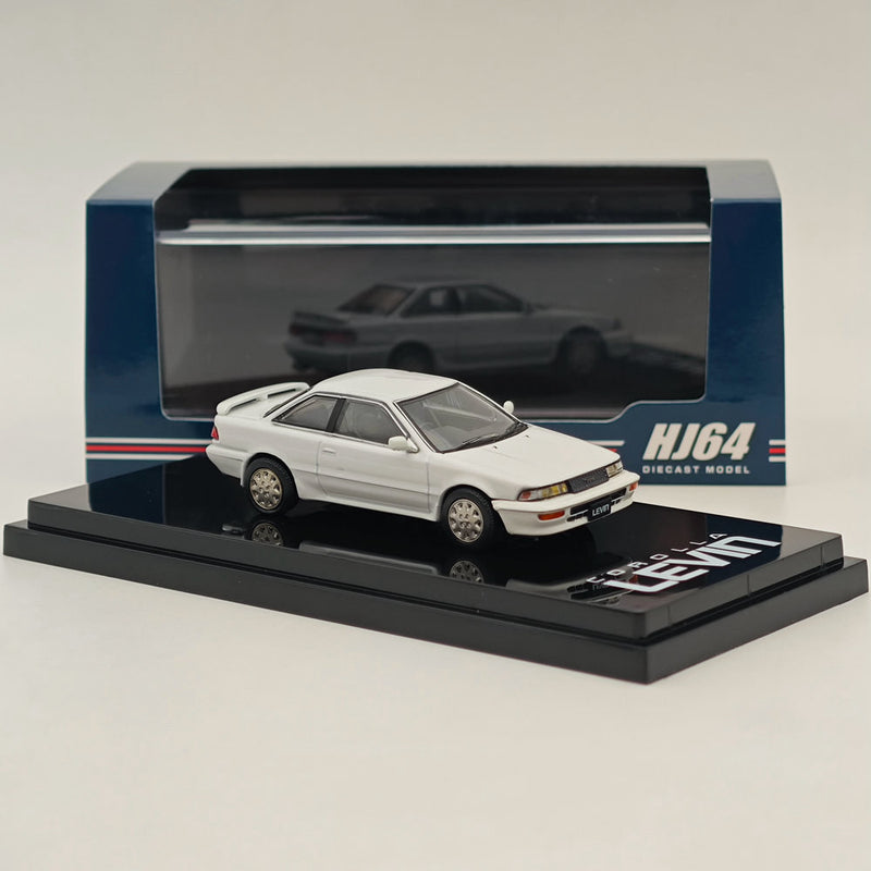 1/64 Hobby Japan Toyota COROLLA LEVIN GT APEX AE92 Super White II Diecast Model