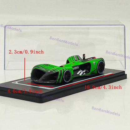 ROBORACE 1/43 Resin Robot On Board Electric Driverless Car Competition Model #24