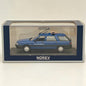 1/43 Norev Renault R21 Nevada 1994 Sw Station Wagon Gendarmerie moulé sous pression bleu