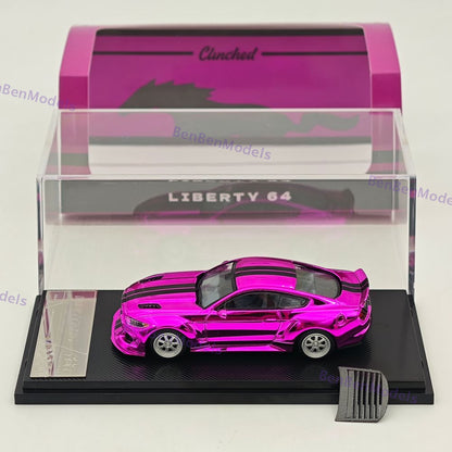 1:64 Liberty Mustang Gen.6 Clinched Widebody Muscle Sports Diecast Metal