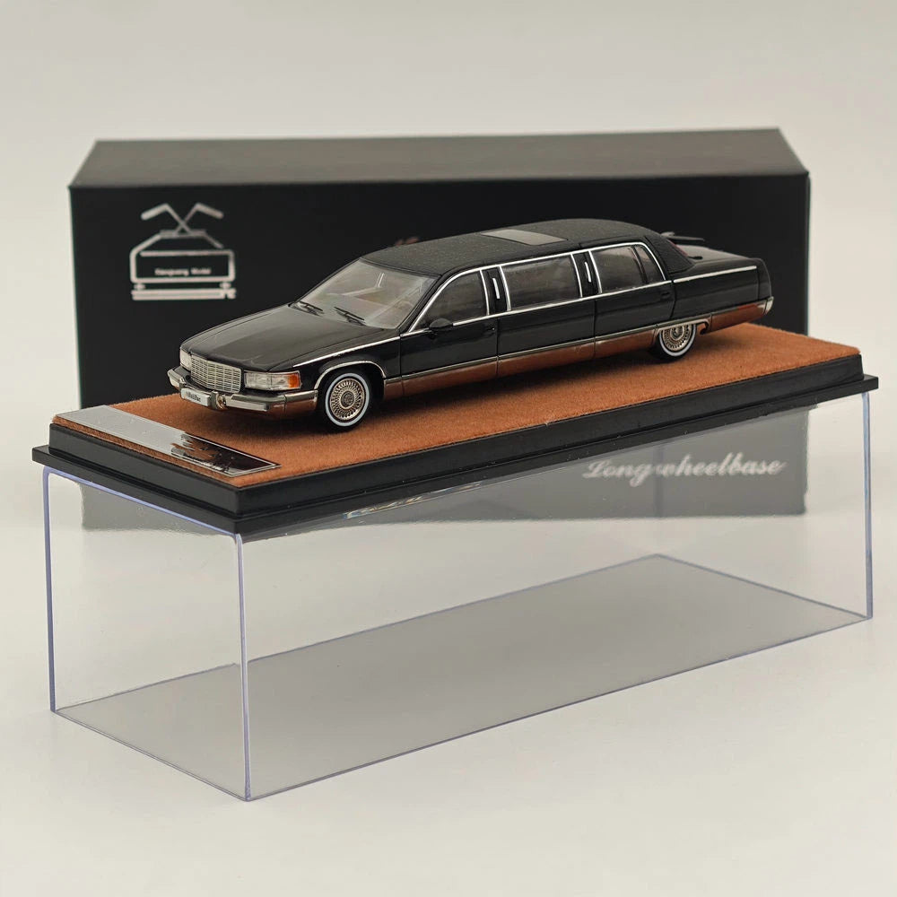 XiaoGuang 1/64 Fleetwood extended edition Black Alloy Diecast Models Car Collection