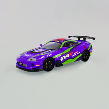 MJ 1:64 Toyota Supra A80 Customized Diecast Toys Car Models Miniature Hobby Collection Gifts