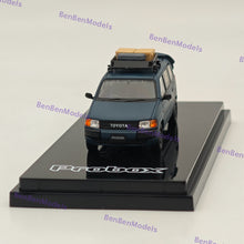 Modèle réduit de voiture Toyota PROBOX personnalisée, bleu mat, échelle 1/64, HJ643062BL