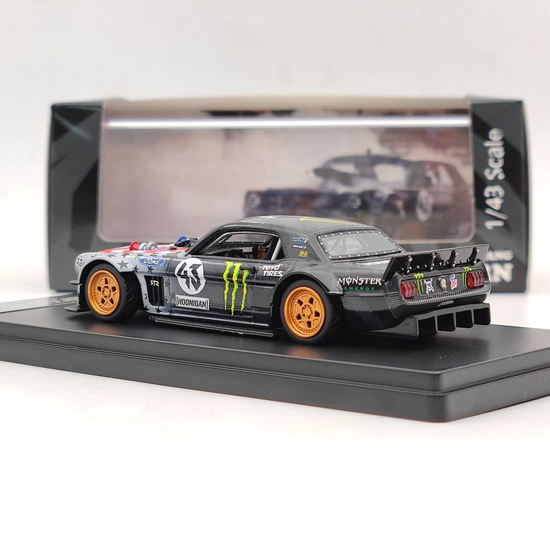 1:43 Ford Mustang 1965 Ken Block's Hoonicorn V2 No.43 Limited Edition Miniature Vehicle Hobby Collectible Gifts