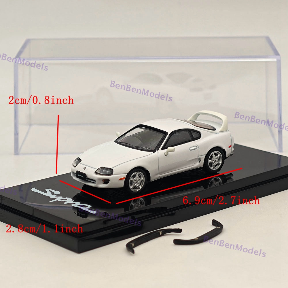 Hobby Japan 1/64 Toyota SUPRA RZ JZA80 with Active Spoiler Parts