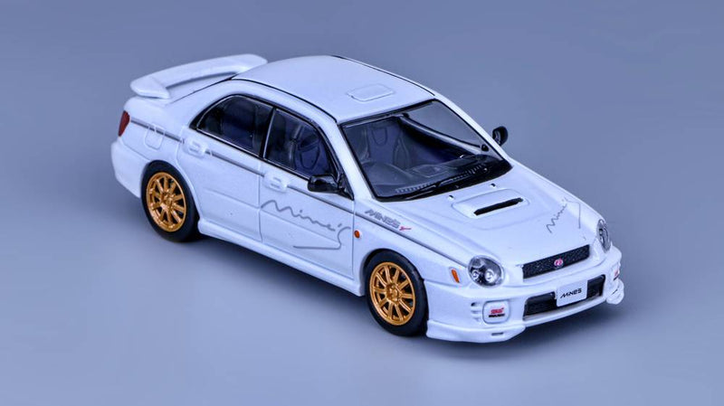 Furuya 1:64 SUBRARU Impreza WRX STi Mines S202 Diecast Toys Car Models Collection Miniature Hobby Gifts