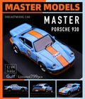 Pre-sale Master 1:64 Porsche 930 911 Turbo Black Bird Gulf Diecast Toys Car Models Collection Gifts Limited Edition