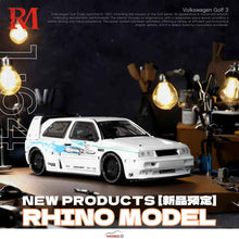 Prévente RHINO MODEL RM 1:64 Volkswagen Golf Mk3 Concept Car Redesign Diecast Toys Collection Gifts Limited Edition 