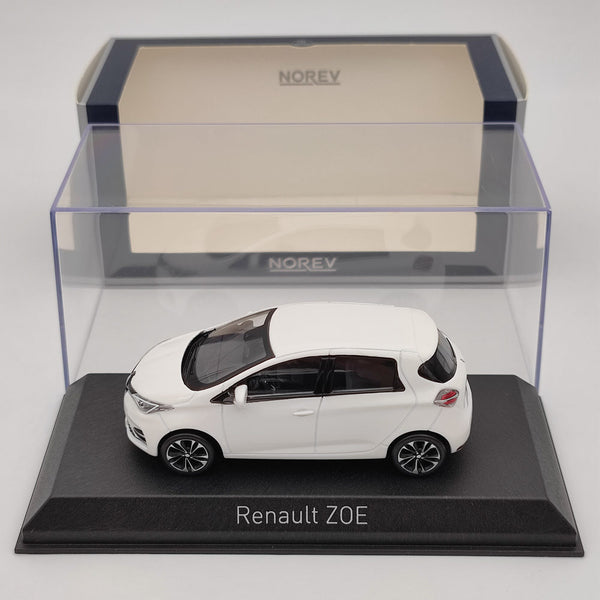 1/43 Norev Renault ZOE 2020 White Diecast Models Car Christmas Gift Collection