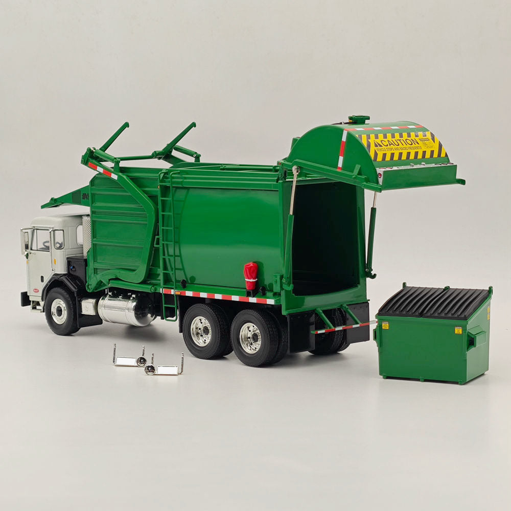 FIRST GEAR 1/34 Peterbilt 520 Wittke Front End Loader Refuse Truck 10-4195 DIECAST METAL REPLICA Collection