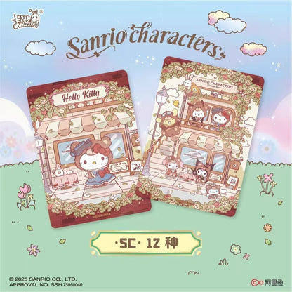 sanrio booster box Kayou Sanrio Characters Cartoon Collection Trading Card Booster Box New Sealed – BenBenModels