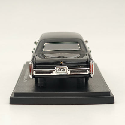 Modèle réduit de voiture Cadillac Fleetwood Seventy-Five noire, édition limitée, 1/43 AutoCult Avenue 43 