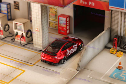 Pre-sale Ghost Player 1:64 BMW G82 M4 Supreme / Coca-Cola Wide-Body Modified