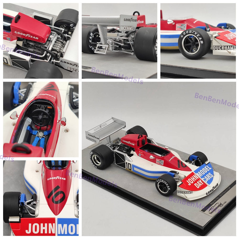 Tecnomodel 1:18 - 1 - Voiture de sport miniature - March 761 GP Sweden Tecnomodel 1:18 - 1 - Voiture de sport miniature - March 761 GP Sweden
