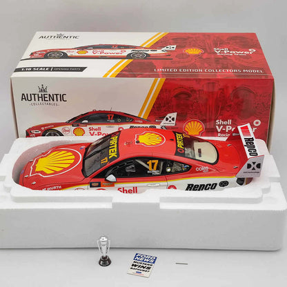 1/18 Authentic Shell V-Power Racing Team #17 Ford GT Mustang 2019 McLaughlin's Diecast Models Car Limited Collection Toys Gift