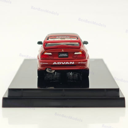 Hobby Japan 1/64 Mitsubishi Lancer GSR Evolution 1998 YOKOHAMA ADVAN HJ642032AV