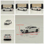1/64 VAV Audi A6L Diecast Toys Car Models Collection Gifts Silver/Black/White