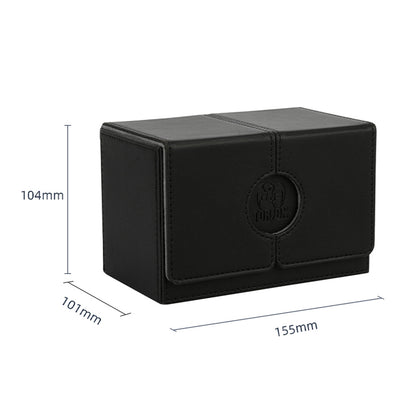 Card Storage Box with Double Sleeves 160+ Yu-Gi-Oh POKEMON PTCG TCG CCG Card Box