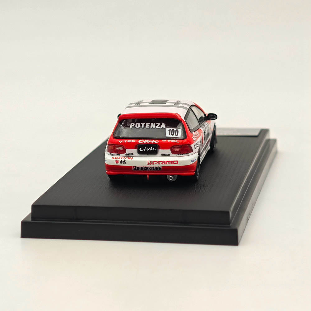 Modèle moulé sous pression 1/64 Street Weapon Honda Civic EG6 revêtement idemitsu Ltd 499 #100 
