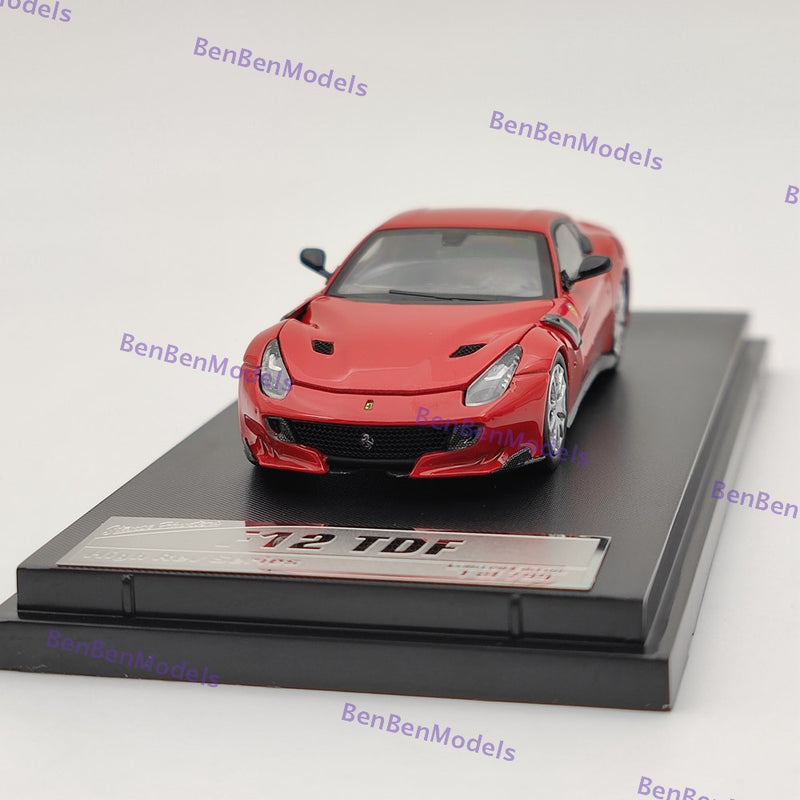 1/64 Stance Hunters Ferrari F12 TDF Diecast Models Car Limited Collection Red