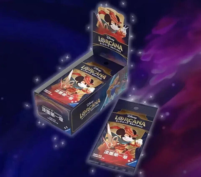 2025 Disney LORCANA Chinese 120 cards Booster Box The First Chapter Sealed