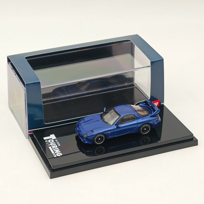 1/64 Hobby Japan Mazda RX-7 FD3S A-Spec. HJ643007DBL Innocent Blue Mica Diecast