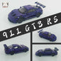 Porsche 911 992 GT3 RS miniature moulée sous pression, modèle de voiture de collection, cadeaux, édition limitée, échelle 1:64 