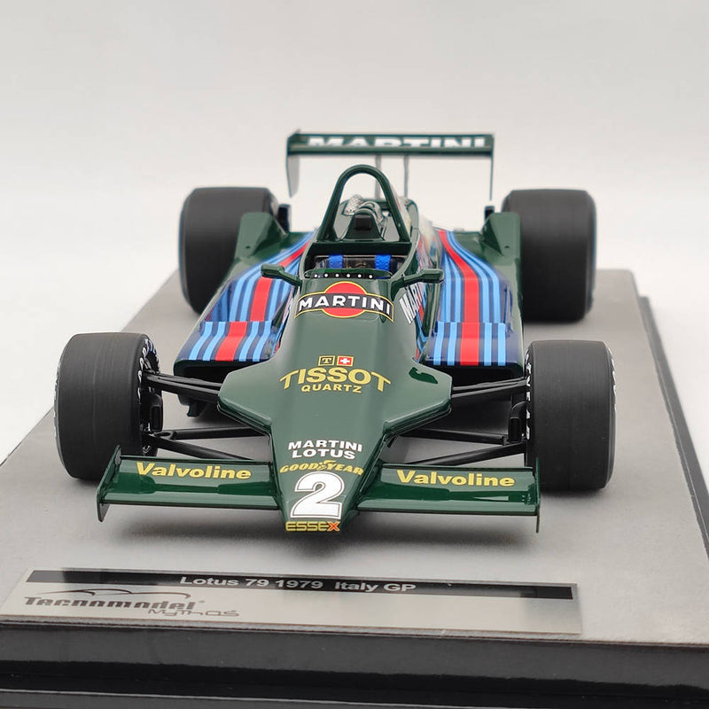 1/18 Tecno Mythos Series Lotus 79 1979 ltaly GP Car TM18-287E Resin Models Car