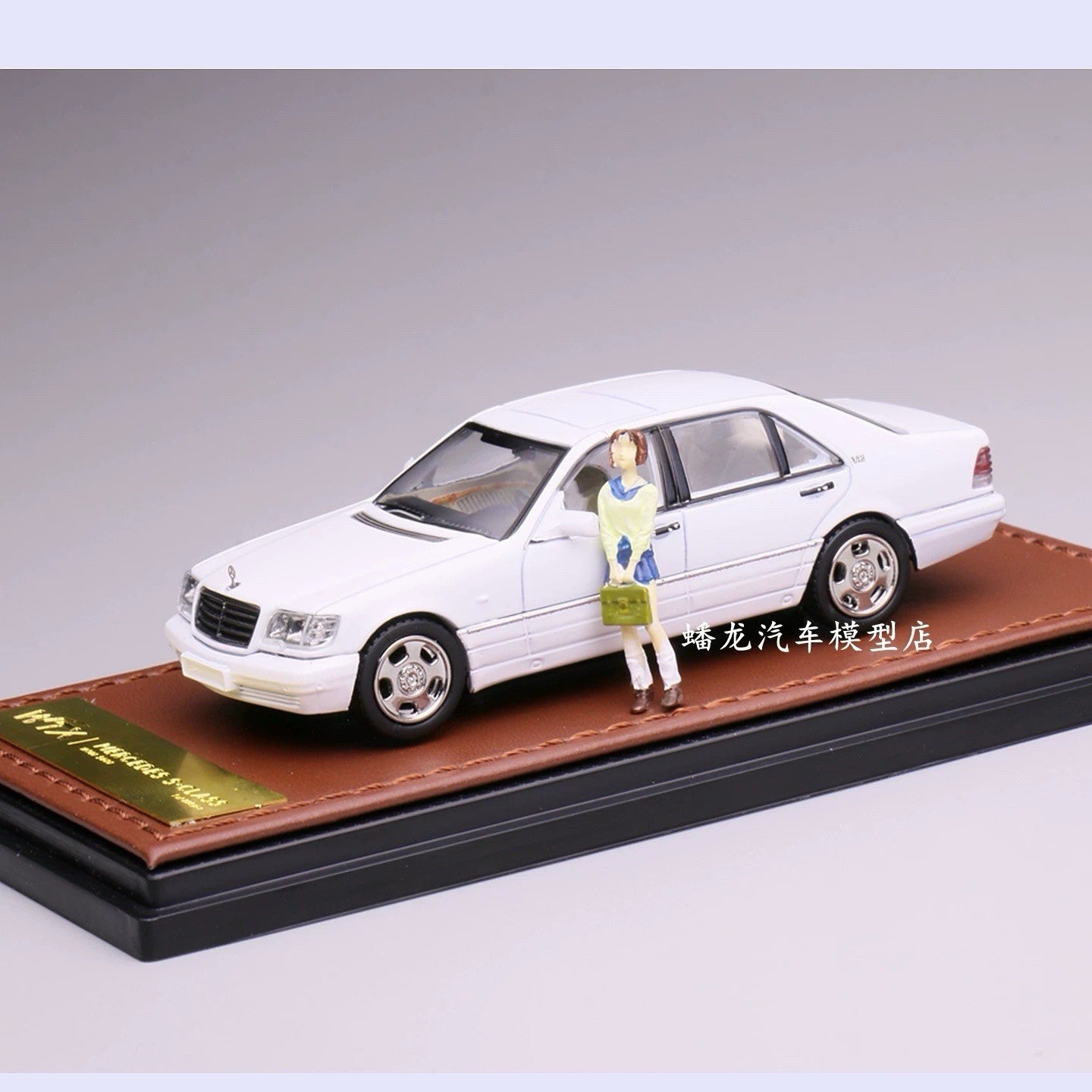 WTX 1:64 600SEL W140 "Tiger Head" Alloy Die - cast Collectible Gifts Toys Car Models