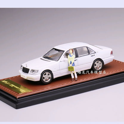 WTX 1:64 600SEL W140 "Tiger Head" Alloy Die - cast Collectible Gifts Toys Car Models