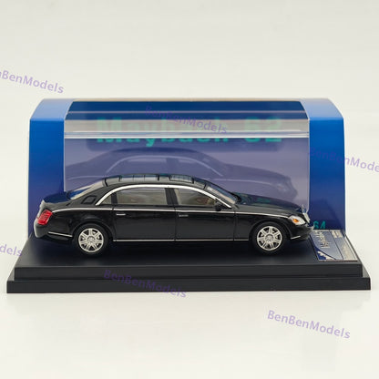 1/64 SH Mercedes Benz Maybach 62 Black Diecast Model Car Limited Collection