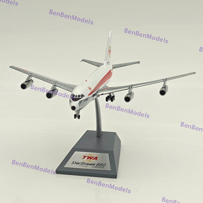 1:200 INFLIGHT 200 TWA / N806TW WITH STAND / CONVAIR CV-880 IF880TW0129P Diecast