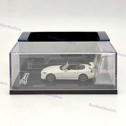 1/64 Hobby Japan S2000 Type S (AP2) Platinum White Diecast Model HJ641020SPW