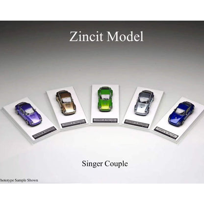 Zincit Model 1:64 Singer Coupe debuts in five colors at Foshan exhibition Diecast Model Car Collectible