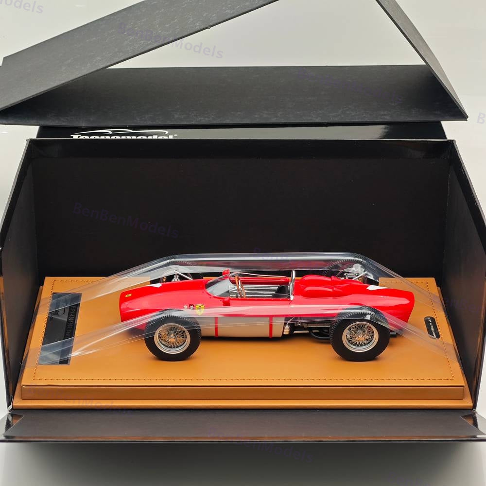 Tecno 1/18 Ferrari 156 F1 1962 German GP Test Lorenzo Bandini #4 TM18-308A