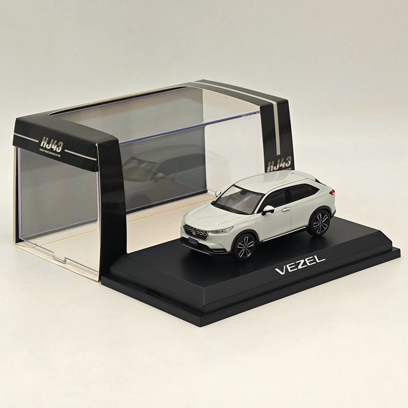 1/43 Hobby Japan Honda VEZEL Premium Sunlight White (P) HJ433002SW Diecast Model