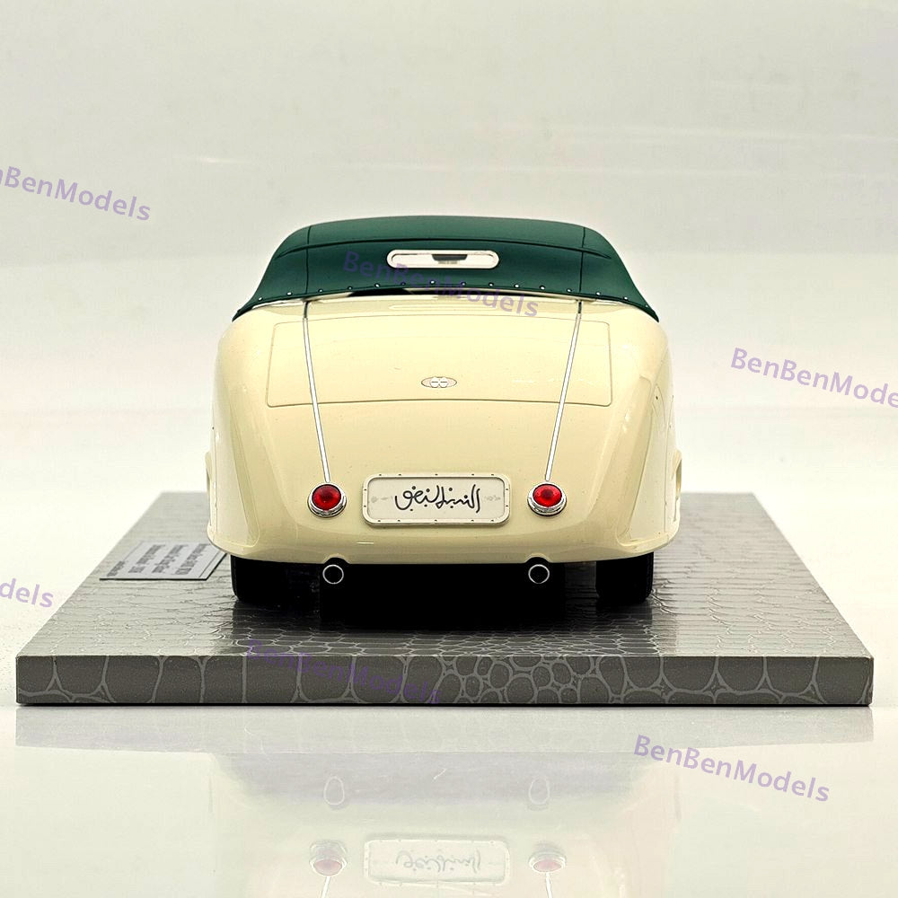 1/18 AMC Mercedes Benz 540K W29 Open Top Car King Ghazi Erdmann & Rossi 1936