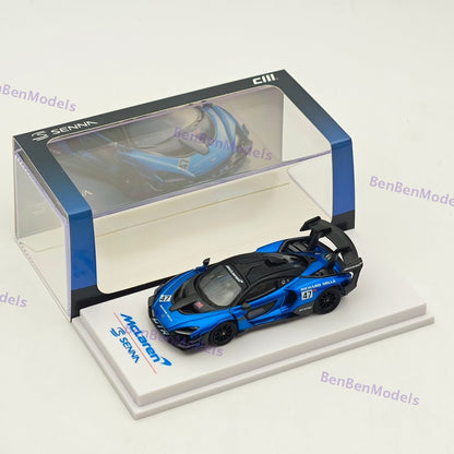 1/64 CM Mclaren Senna GTR Racing Sports Diecast Metal Car Ornaments Supercar